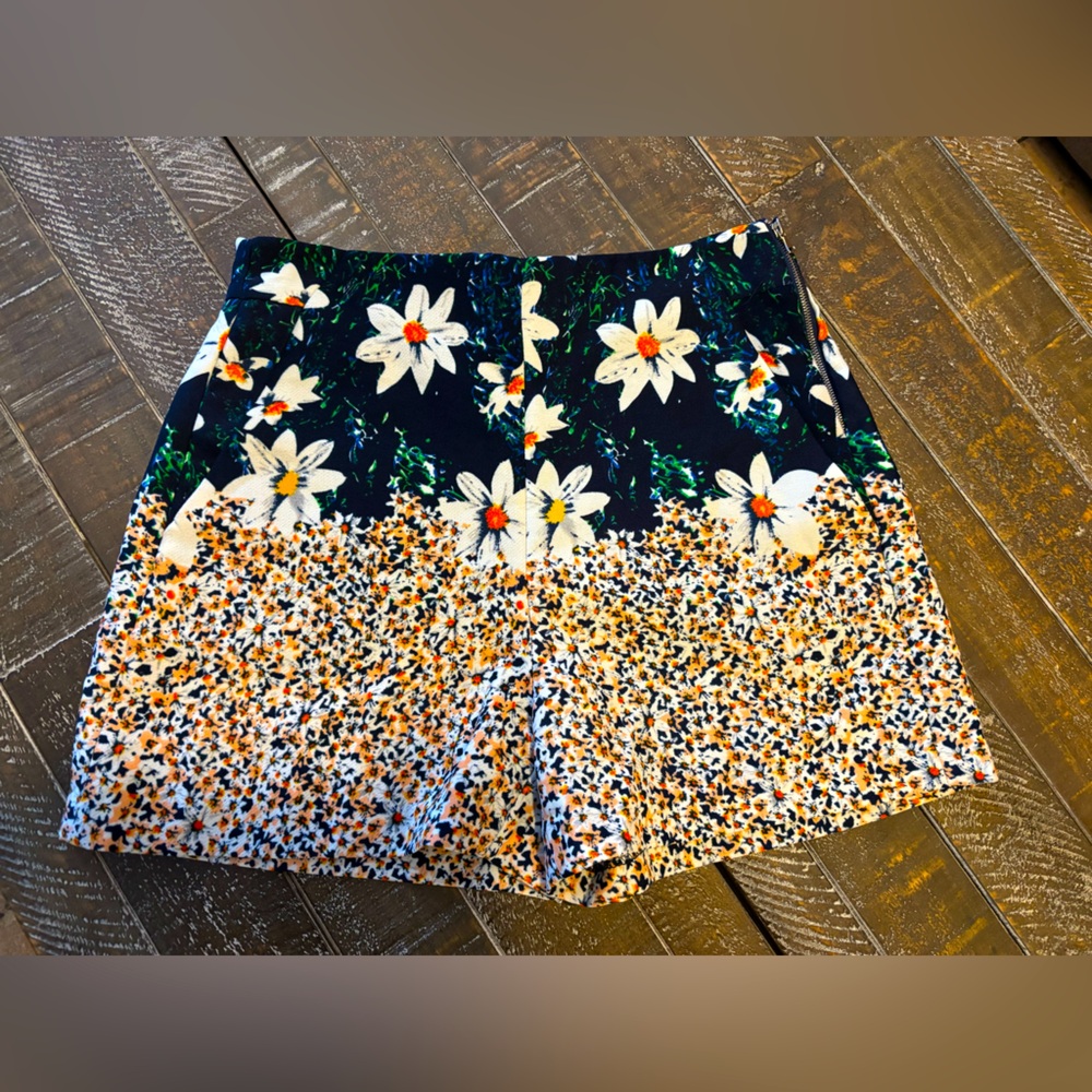 GRIFFLIN Floral High Waist Women's Shorts💗💙🧡